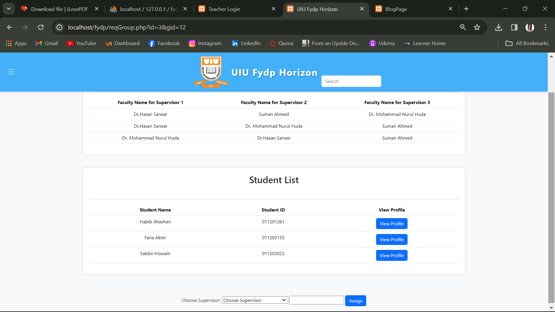 FYDP Horizon screenshot